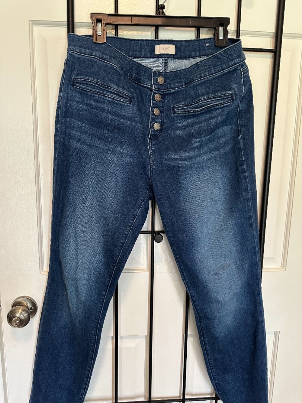 Loft Outlet Jeans Straight leg 12 Button Fly